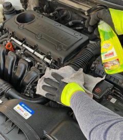 تمیز کنندده قوی و حرفه ای موتور rainroad500cc