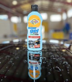 ژل واکس رین رود با رایحه ادکلنی بسیار با کیفیت حاوی سیلیکون ضد چسبندگی غبار و گرد با خاصیت تمییزکنندگی و براق کنندگ و بسیار ماندگار